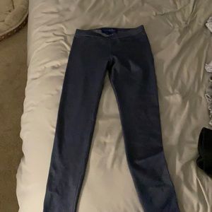 black and kinda blue, in good condition